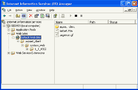  Internet Information Services (IIS) Manager